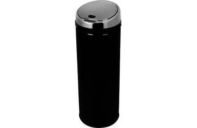 Morphy Richards Chroma 50L Round Sensor Bin - Black